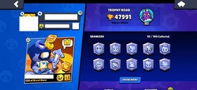 48K TROPHY | 47 MAX BRAWLER | 24HYPER | 93/100 BRAWLER | 5 LEG | 6 MYTHIC / 5HYP