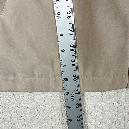 Vtg. Westbound Petites Jacket Coat Women’s PXL Removable Hood Beige Microfiber - Picture 11 of 15