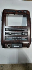 2009-2012 Ford F-150 Dark Wood Grain radio bezel trim For 8" Touch screen