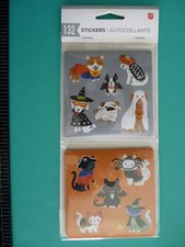 Halloween Stickers PETS IN COSTUMES Sealed Pack 12 Sheets American Greetings