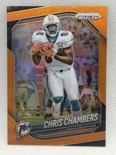 Panini Prizm 2025 Chris Chambers #107 Orange Prizm Miami Dolphins /249