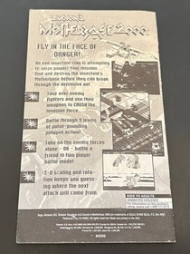Shadow Squadron (Sega Genesis 32X) Manual Only - Vintage 1995 Authentic Original