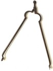 LARGE, HEAVY DUTY, WELL-MADE FORGED IRON TONGS, LATE 1800's - EARLY 1900's — photo 4