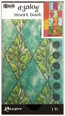 Dyan Reaveley's Dylusions Dyalog Einsteckbuch 4,375 Zoll x 8,25 Zoll - Hintergründe #3 DYT7735