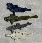 Vintage Transformers Weapons Accessory Lot 4 Guns Parts Hasbro Takara G1/G2?