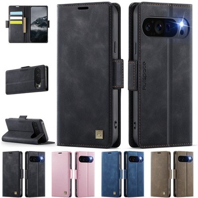 For Google Pixel 10 ProXL/10Pro/10/9/8 PU Leather Magnetic Flip Stand Card Case
