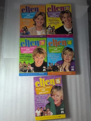 Ellen Complete A&E Series Season 1-5 (1 2 3 4 5) DVD  Plus The Ellen Show Series