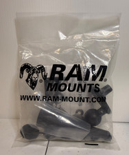 RAM Mount Motorcycle Fork Stem Base with 1" Ball RAM-B-342U New NIP
