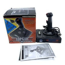 Thrustmaster Top Gun Platinum Joystick With Rapid Response Throttle Wheel for PC