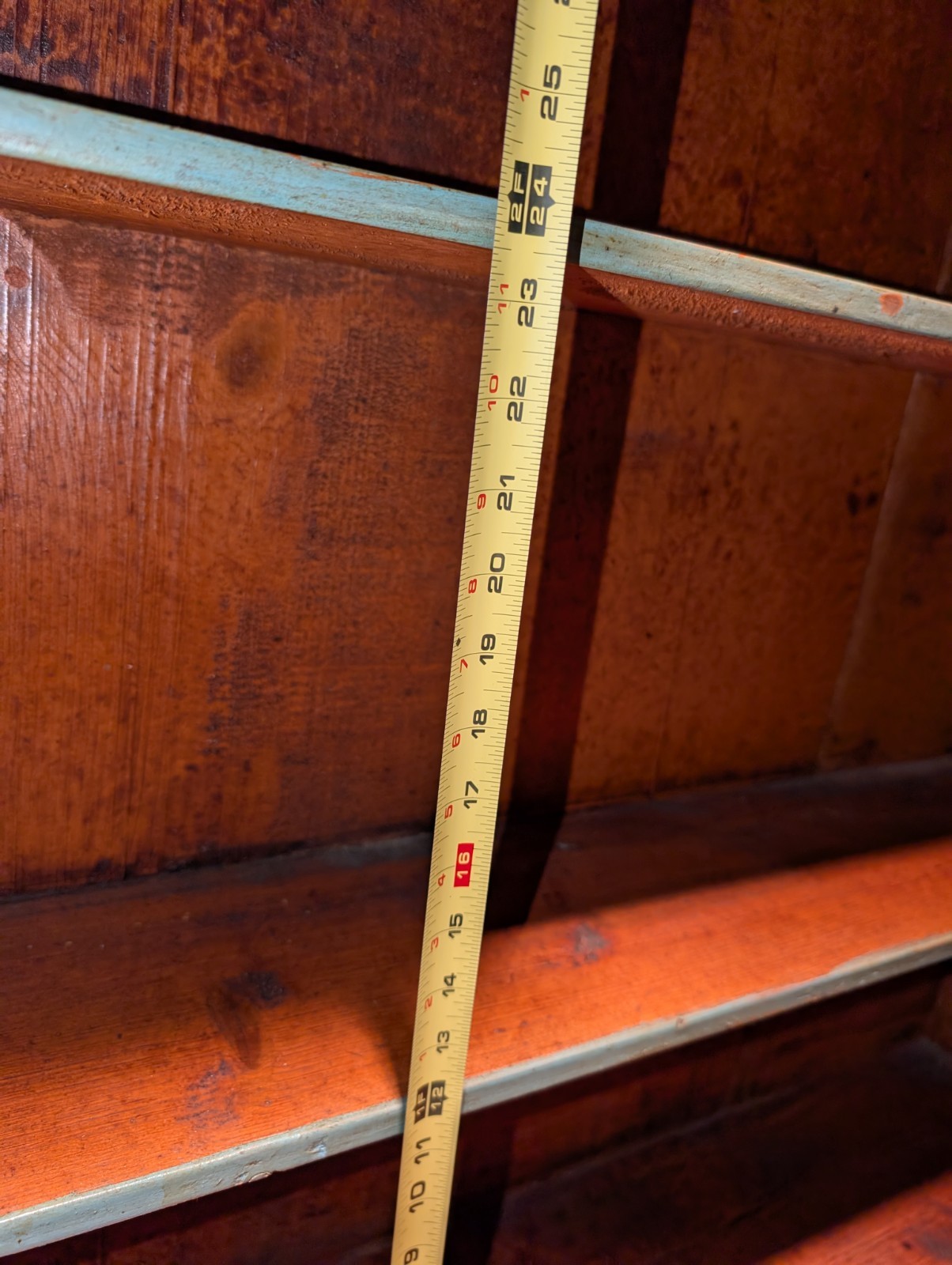 Antique Style  Painted Hutch Marie Colette Charming Primitive Faux Finish