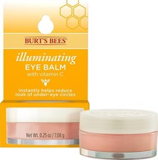 4 PACK Burts Bees, Eye Balm Illuminating, 0.2...