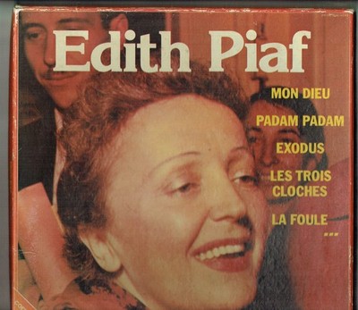3 X 33 Runden Box Edith Piaf Vinyl LP 12 '' Mon Gott Padam Die Mob - MFP 341 = Ex