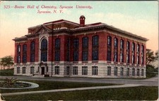 Syracuse, NY, Bowne Hall of Chemistry, Syracuse Univ. Postcard, c1908, #4265