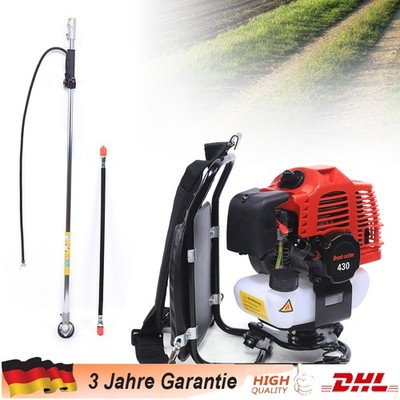 Profi 2 Takt Rucksack Benzin Motorsense Rasentrimmer Freischneider Heckenschere
