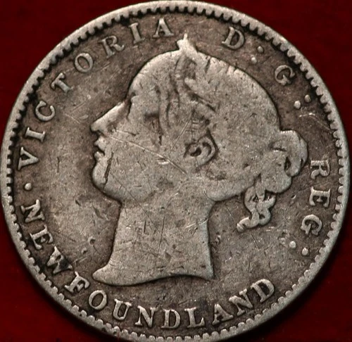 1870 Newfoundland 10 Cents — photo from the most recent tracked eBay sale
