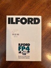 Ilford FP4 Plus - Black  white print film 4 x 5" ISO 125 25 sheets 1678279