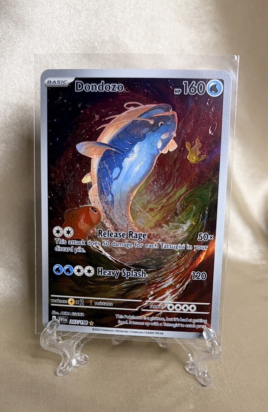 Pokémon Dondozo TCG Holo Card 207/198 SV01 Scarlet & Violet Base NM SHIPS FAST