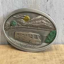Bergamot Camper Belt Buckle RV Camping Motor Home Limited Edition Outdoors
