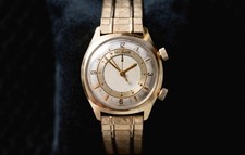 LeCoultre Memovox Wrist Alarm Watch - Cal 814 - Gold-Filled - Early 1960s