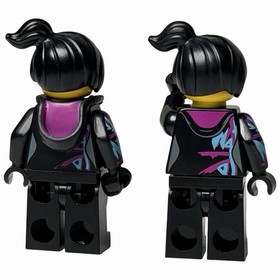 LOT OF 2 - NEW LEGO MOVIE WYLDSTYLE MINIFIG 70819 71200 lucy wyld wild style 