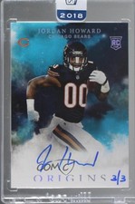 2018 Panini Honors Recollection Collection 3/3 Jordan Howard Buyback Auto 1m1a