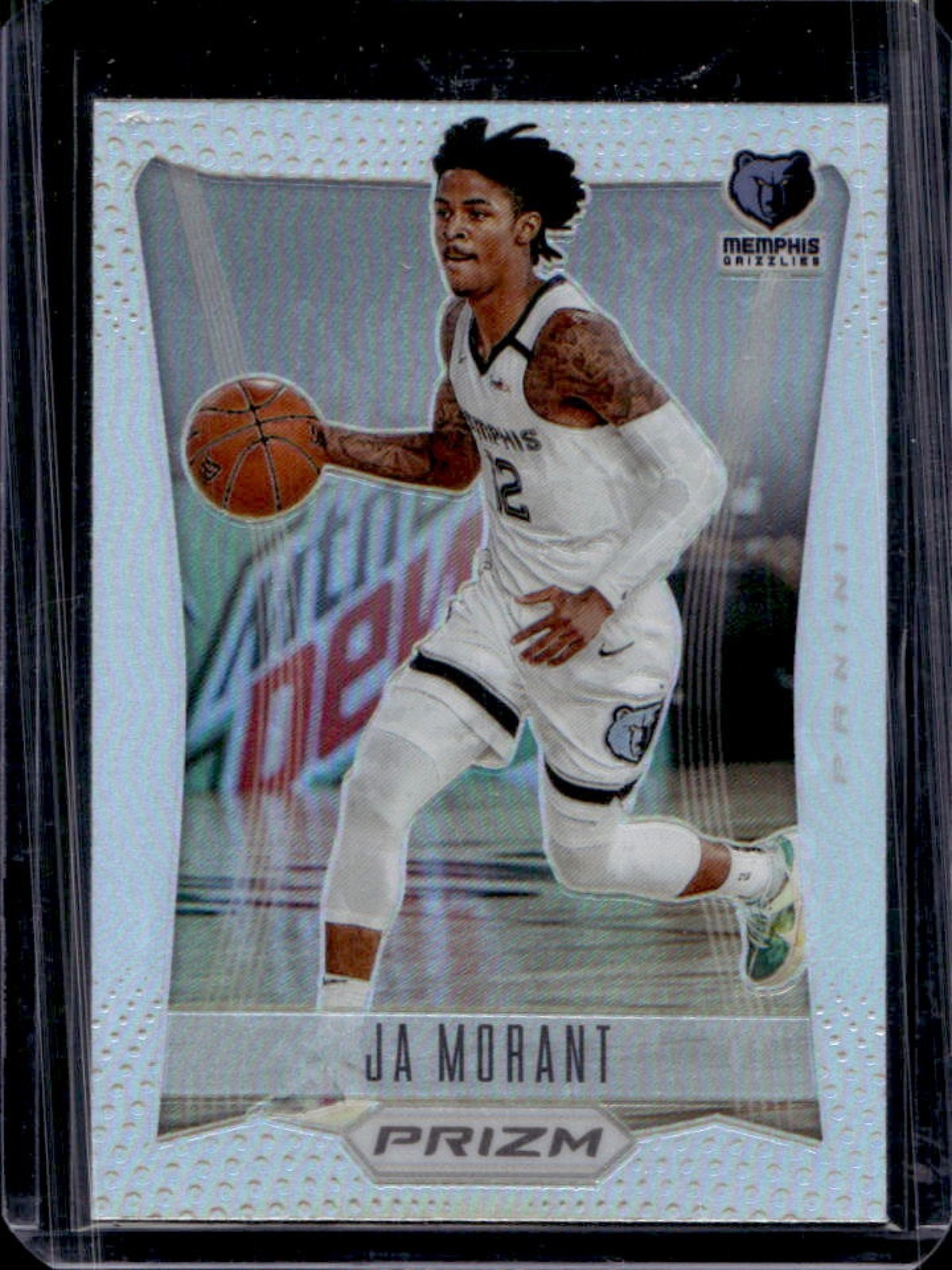2020-21 Prizm Ja Morant Flashback Prizms Silver #7 Grizzlies
