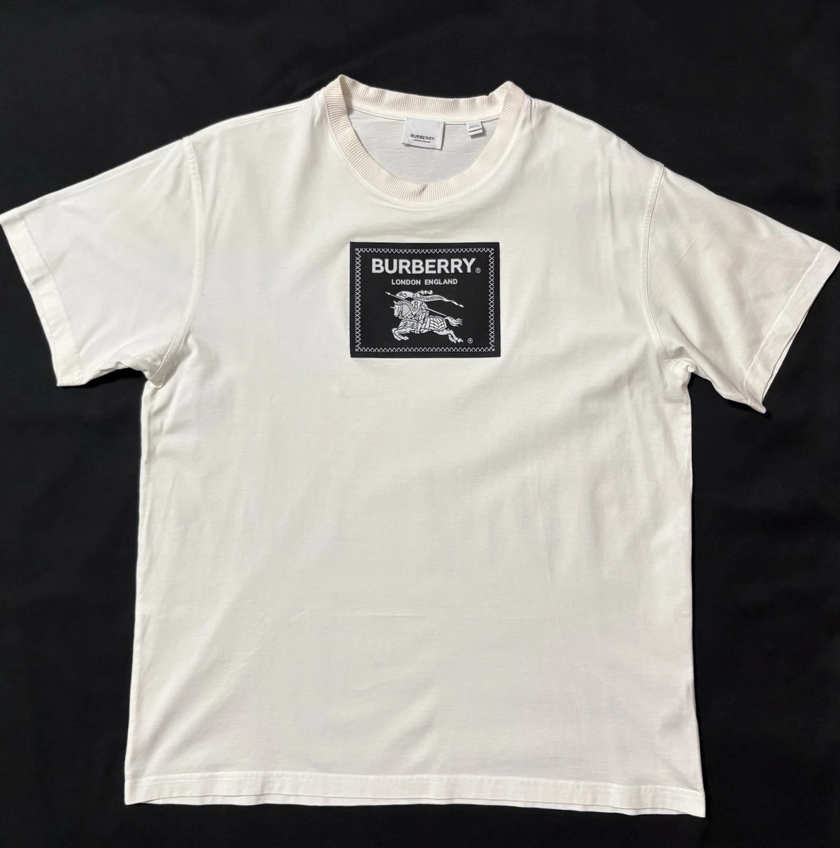 Burberry White T-Shirts for Men for sale - eBay