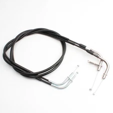 A pair X Throttle Cable "Push+Pull"  For KAWASAKI VN1600 CLASSIC/NOMAD 2003-2008