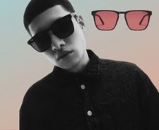 Quay Mens Sunglasses Unplugged Black/Ruby POLARIZED Square Sunnies HTF New Nice 