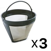 Norpro Permanent Reusable Cone Shape Coffee Filter Mesh Basket Gold (3-pack) on sale Norpro Permanent Reusable Cone Shape Coffee Filter Mesh Basket Gold (3-pack) on sale