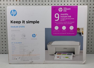 HP DeskJet 2723e All-in-One Wireless Color Inkjet Printer