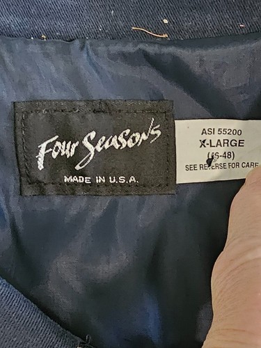 KAYTEE Four Seasons Mens Lined solid Beige Windbreaker XL Jacket - Picture 3 of 4