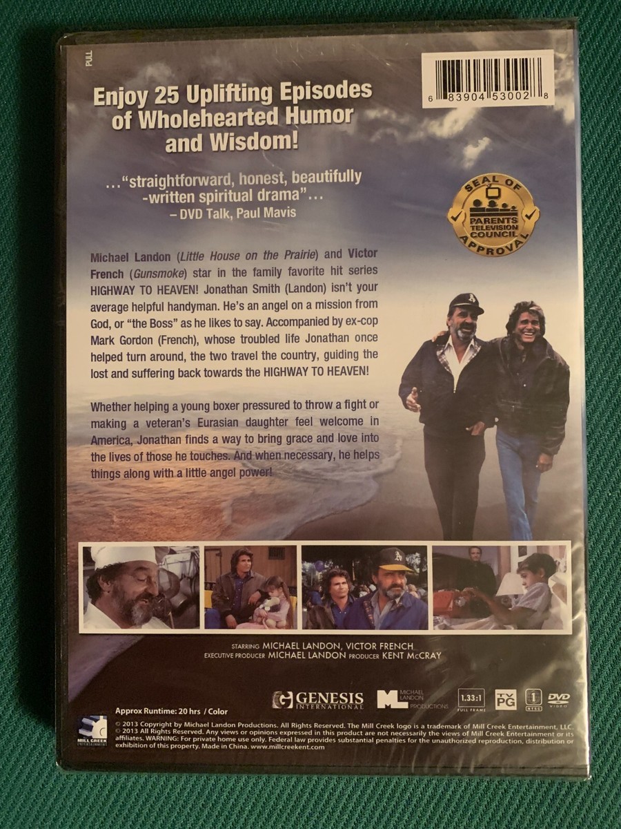 HIGHWAY to HEAVEN- MICHAEL LANDON- The Complete First Season DVD