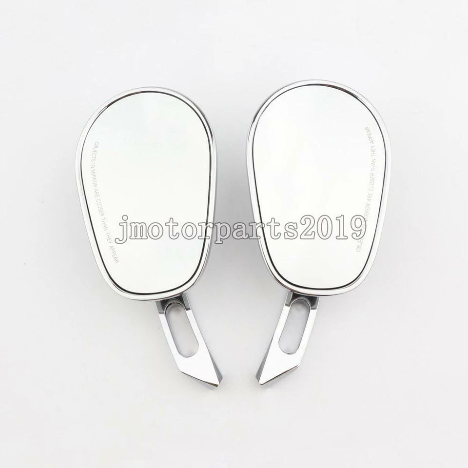 Espejos retrovisores de aluminio cromados para moto Honda VTX1300 R C T VTX1800 C F N R Foto 4 de 4