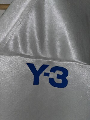 Vintage Y-3 Yohji Yamamoto Adidas 2003 White Short Sleeve V