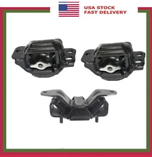 Set Engine Motor & Transmission Mount For Dodge Ram 2500 3500 5.7L 2WD 2003-2005