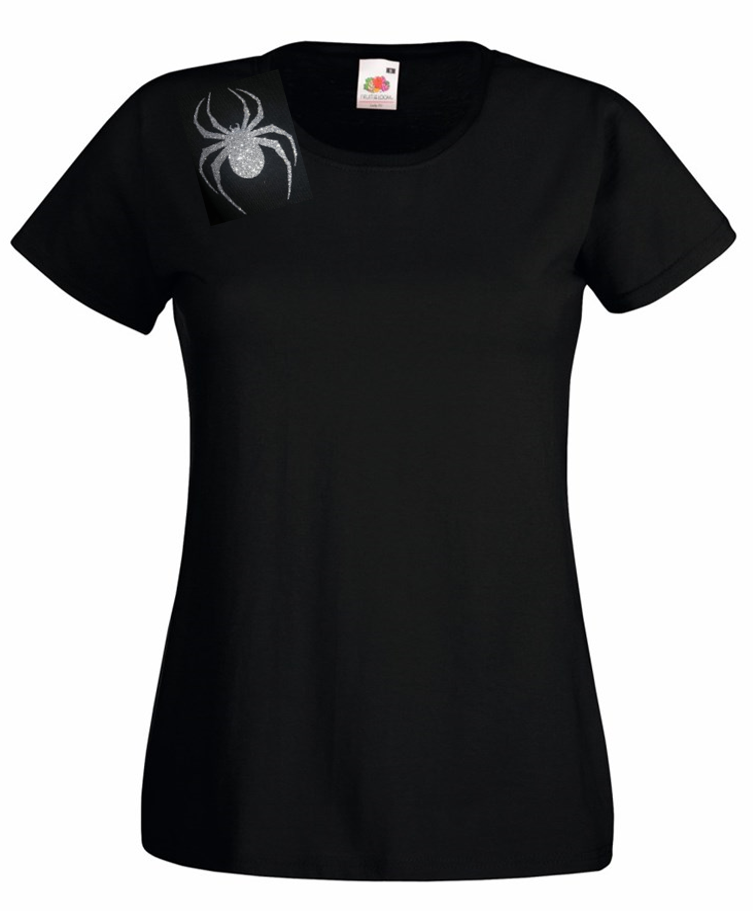 Lady Hale GLITTER Spider Brooch Tshirt Politics Boris Johnson **FREE