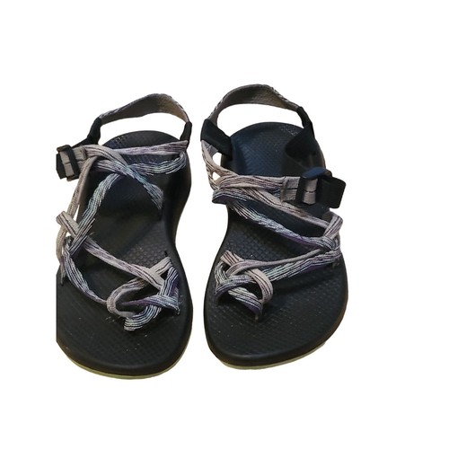 Chaco ZX2 Strappy Sandals Women Sz 8 W Outdoors Hiking Strappy Multicolor - Picture 4 of 7