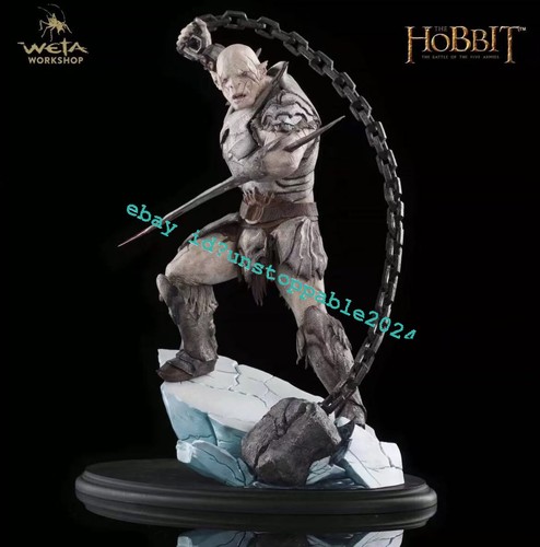 WETA Studio Azog Resin Painting Figure Model Statue Collection In Stock New - Picture 2 of 2