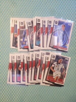 2022-23 Panini Donruss FIFA Soccer Donruss Optic Base Singles USWNT USMNT