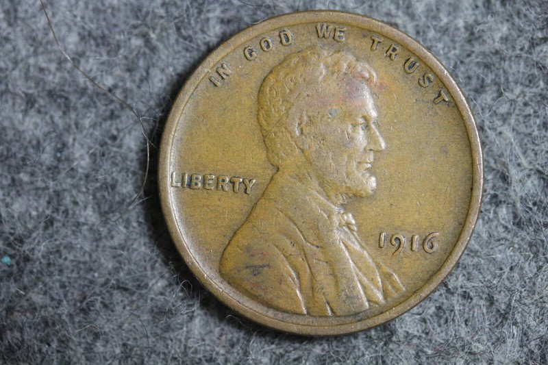 Estate Find 1916 - Lincoln Wheat Cent!!  #J16432