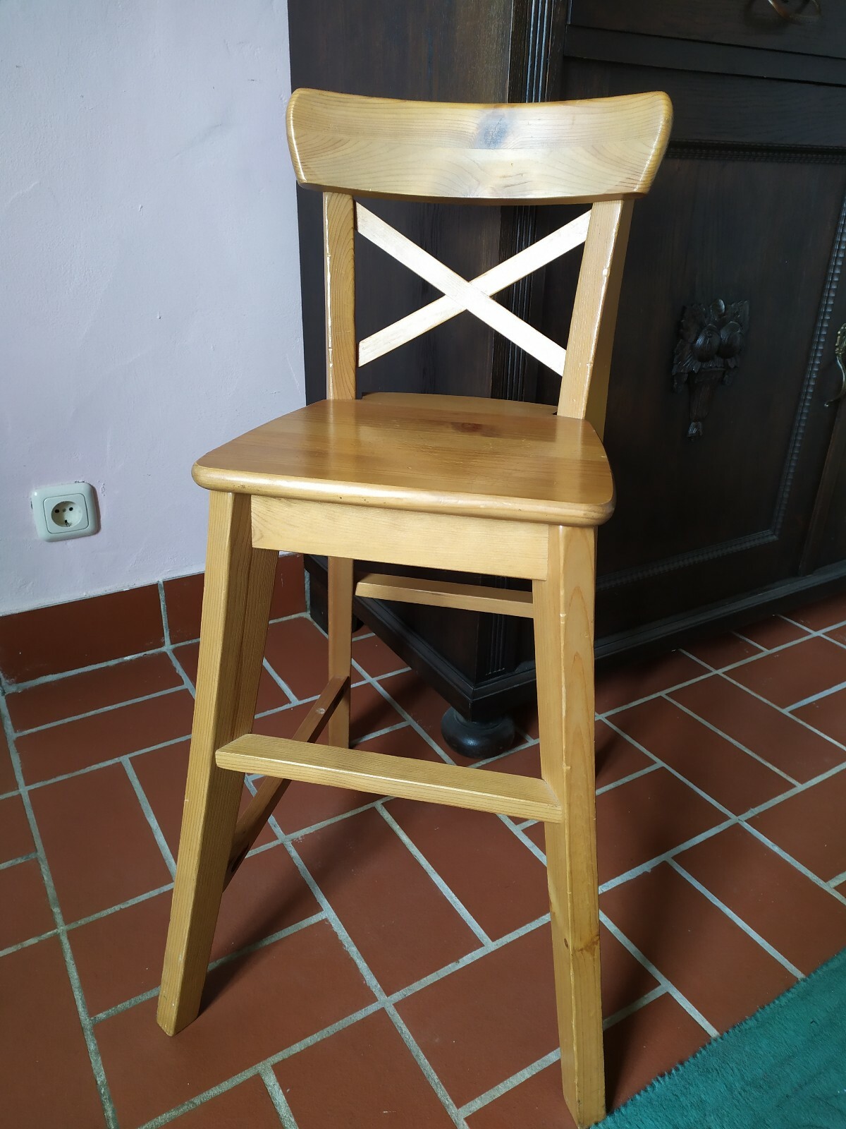 Antikbeize Ikea Ingolf Kinderhochstuhl Sidra Hospital