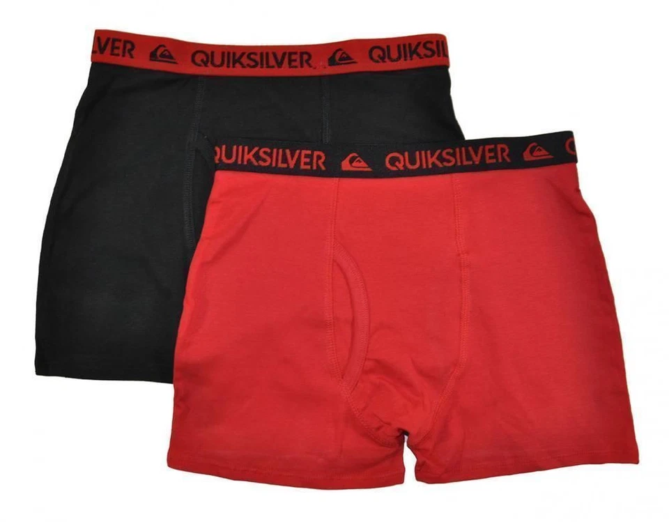 Quiksilver 6 pares de calzoncillos boxer PEQUEÑOS 6-7 para niños fútbol béisbol ropa interior Foto 2 de 2
