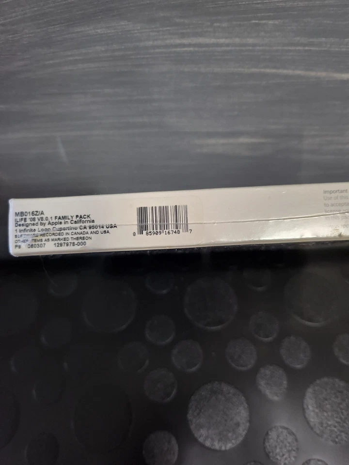 Apple iLife '08 RETAIL MB015Z/A MAC Software iPhoto iMovie DVD Sealed - Image 2 of 3