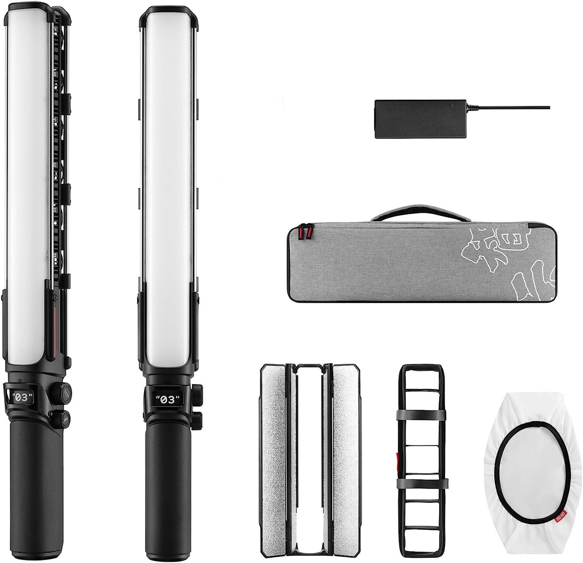 ZHIYUN FIVERAY V60 Combo 60W Portable Led Video Light Wand Bi