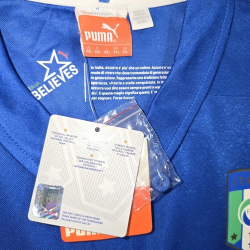 Maglia Home Nazionale Italia 2014-15 Puma Football Jersey Calcio Taglia XXL - Foto 13 di 16