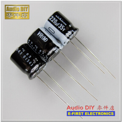 10pcs/50pcs Nichicon VR Series 220uF/35V 220UF Electrolytic Capacitor 10X12.5mm