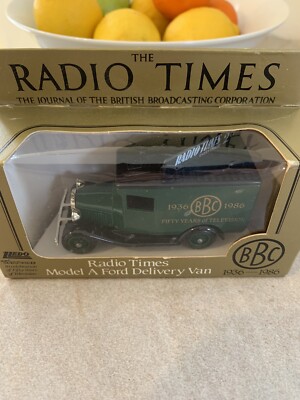 Radio Times Modell A Ford Lieferwagen mit COA