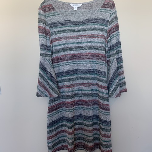 Market \u0026 Spruce Gray Striped Bell 