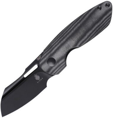New Kizer Cutlery October Linerlock Blk Micarta V3569A1